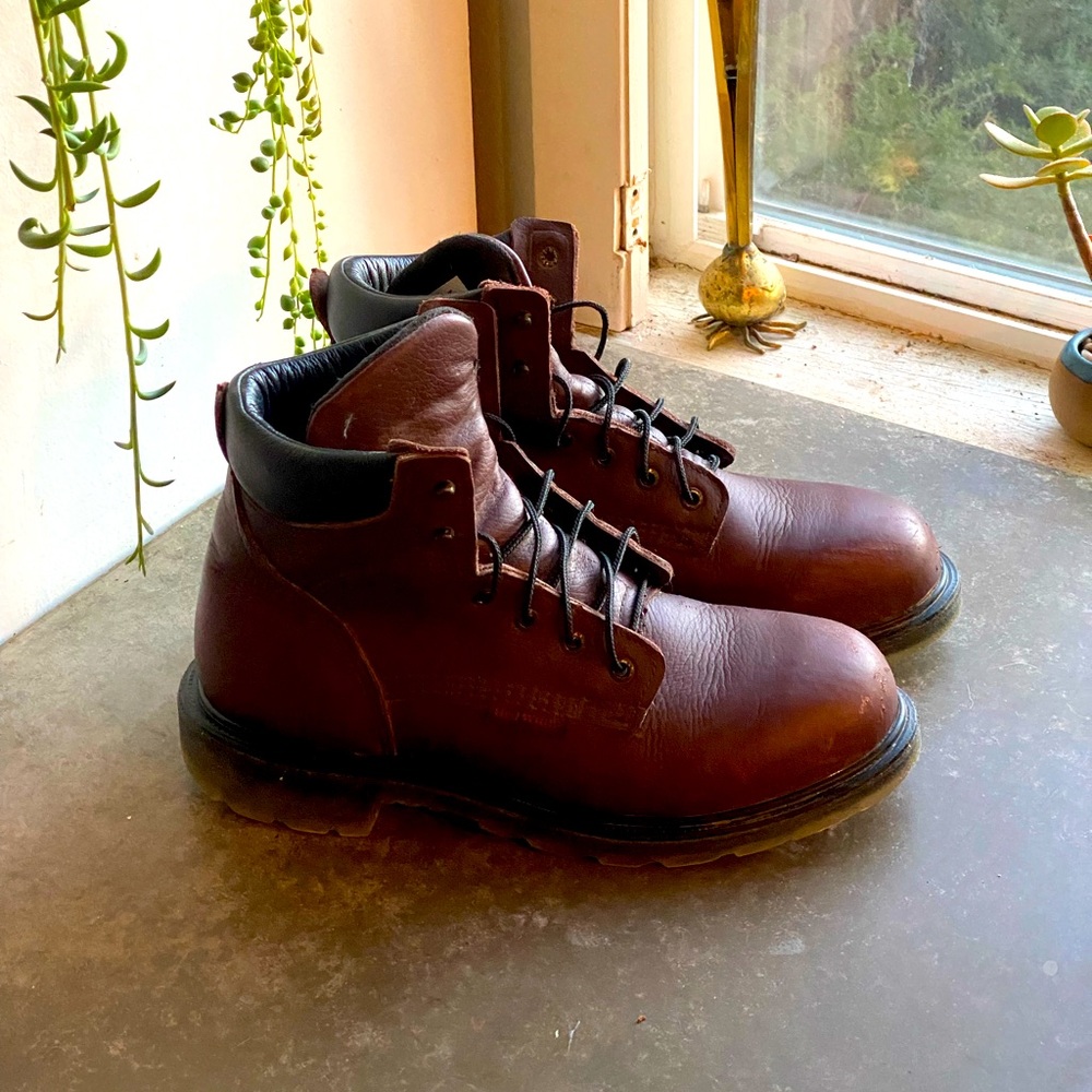 Red Wing Supersole waterproof soft toe work boots